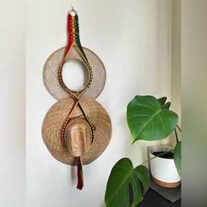Double Hat Hanger- Rasta